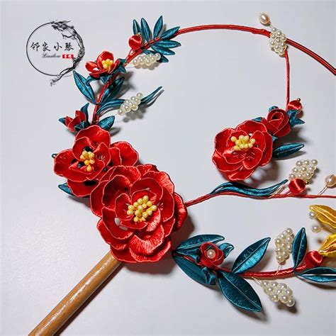 手工粘花图片