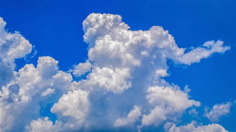 蔚蓝色天空，云朵_高清JPG图片PIC设计素材_墨鱼部落格