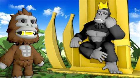 小黄人大冒险68期：魔哒在秘密丛林发现了猩猩国王