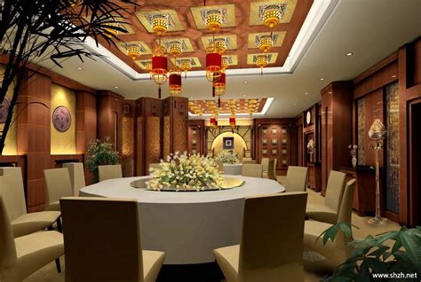 中式餐馆酒店包房-上海装潢网