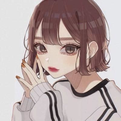 复古风短发头像女生动漫