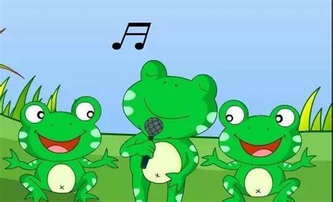 五只小青蛙flash动画_站长素材