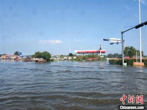 河南卫辉近30万人受灾 目前城区积水仍有1600万立方米_新乡