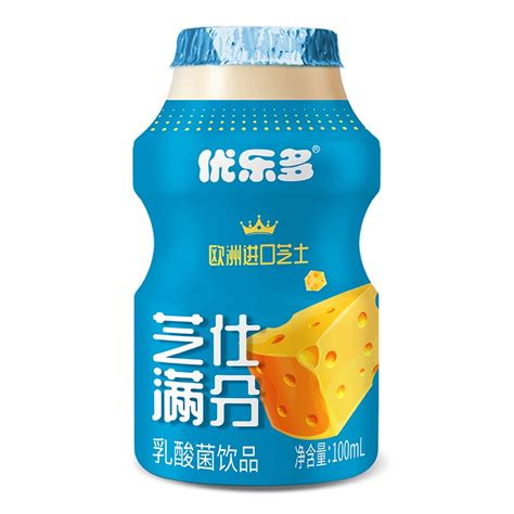 4月产 优乐多乳酸菌饮品酸奶礼盒芝士味温酸奶整箱乳酸饮料