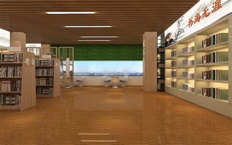 图书室|空间|室内设计|Z53163066 - 原创作品 - 站酷 (ZCOOL)