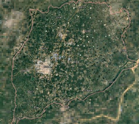 聊城8个县市区在卫星地图上看什么模样，一起来看！|卫星地图|聊城|临清_新浪新闻