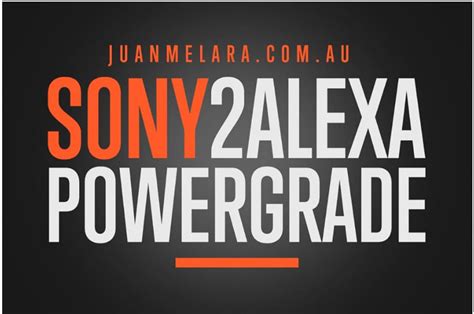 全新索尼相机转ALEXA视频调色匹配PowerGrade+达芬奇节点 LUTS预设包_个人素材库，最新海内外优质设计资源下载俱乐部~