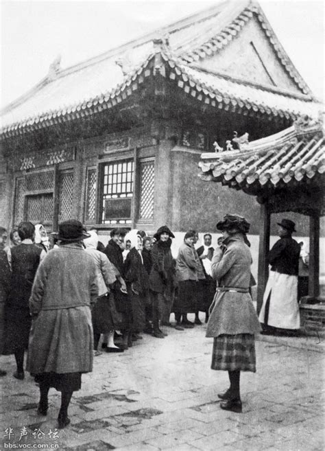 1931年 燕京大学老照片-天下老照片网