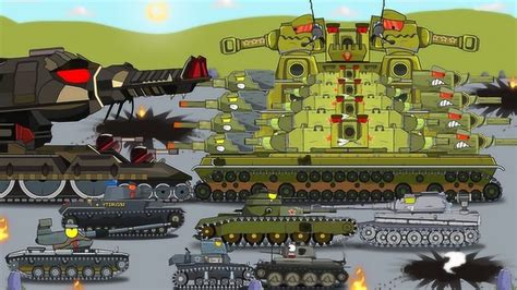 坦克世界动画：钢铁巨兽kv44