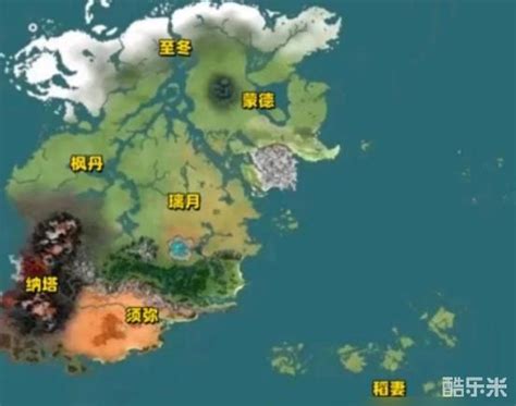 七国地图图片