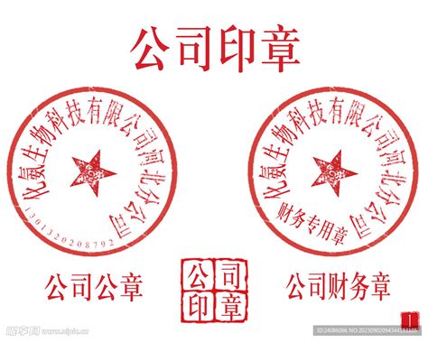 正规公章图片