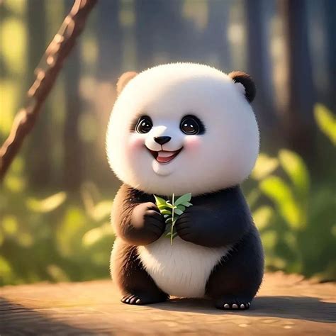 可爱熊猫头像萌萌哒图片_动物头像_头像屋