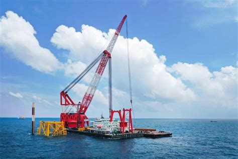 首创！国内首个吸力筒导管架风机基础海上安装在阳江完成 – 每日风电