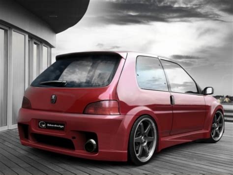 Body Kit Peugeot 106 "WIZARD WIDE" - IBHERDESIGN Automotive Styling and ...