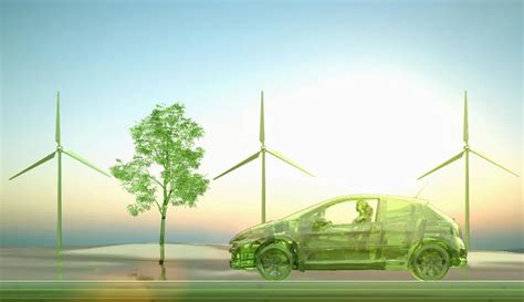 新能源绿色汽车创意背景合成背景图片免费下载-千库网