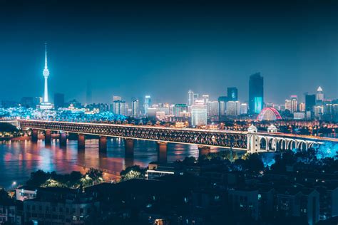 武汉国博城市高清绚丽背景背景图片素材免费下载_熊猫办公