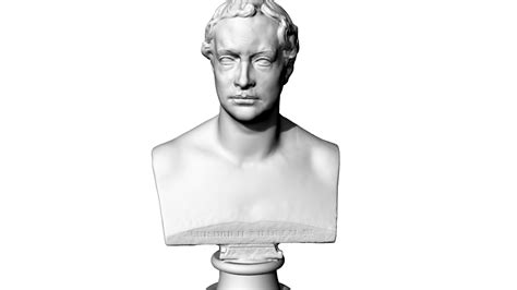 普鲁士国王弗里德里希·威廉三世头像雕塑 - 3DXiaoBai