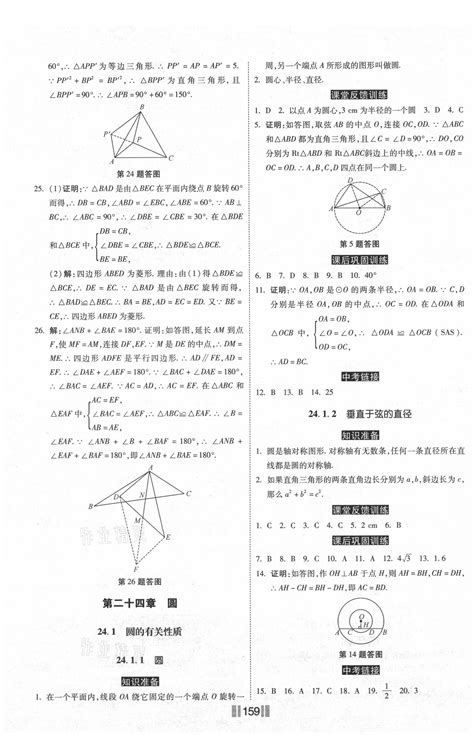 2021年课时练同步训练与测评九年级数学上册人教版答案——青夏教育精英家教网——