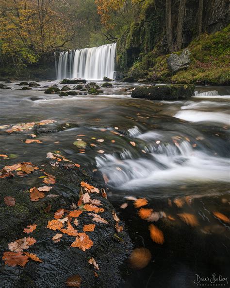 autumn, Fall, Waterfall, Tree, Foliage Wallpapers HD / Desktop and ...