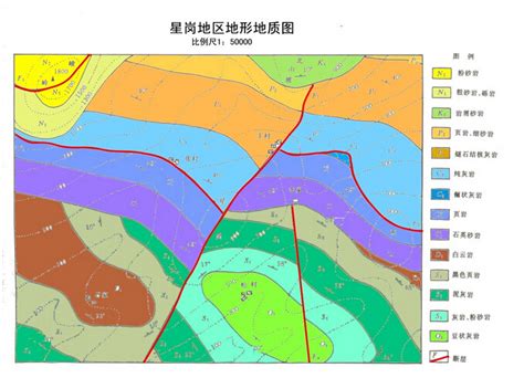 地质图例符号大全图片