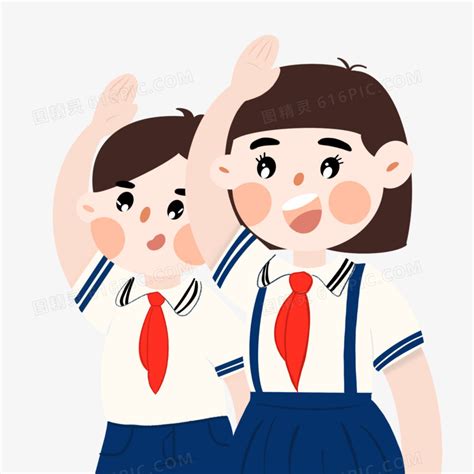 学生敬礼表情包图片