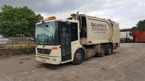 Mercedes Benz 2629 BlueTec 4 Econic refuse lorry with GeesinkNorba GPM ...