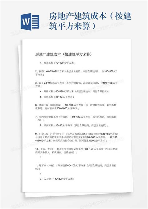 建楼成本多少钱一平方？且看文中详细分析 - 文章专栏 - 模袋云