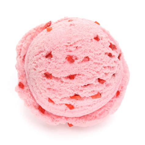 草莓冰淇淋,华夫饼,华夫饼干,冰淇淋蛋卷,圣代,甜食,冰淇淋,正上方视角,合成图像,无人摄影素材,汇图网www.huitu.com