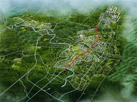 达州高铁南站基础设施项目南北一号干道道路工程规划设计方案公示_达州市自然资源和规划局