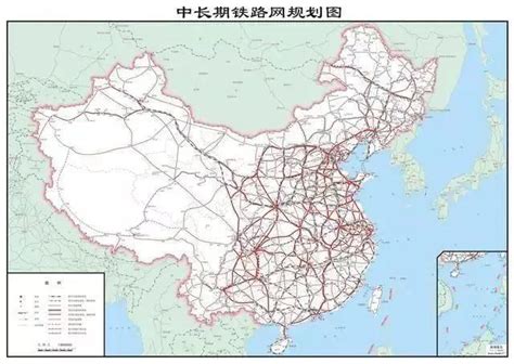 全国高铁地图图片