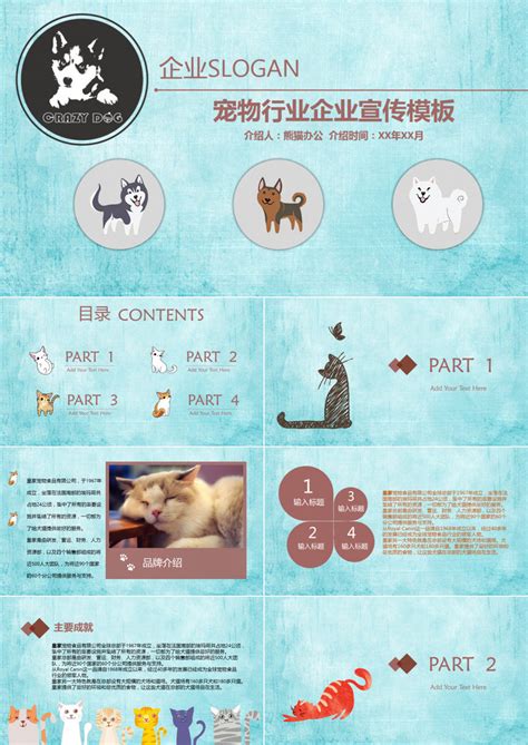 宠爱 宠物档案 简历模板|平面|宣传品|啵咝喵 - 原创作品 - 站酷 (ZCOOL)