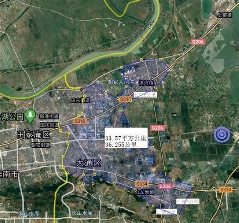 淮南市行政区划地图：淮南市辖5个区、2个县分别是哪些？