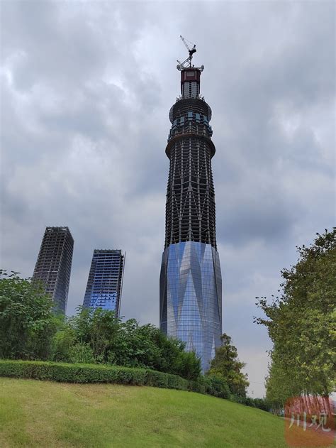 视频丨成都在建最高大楼核心筒预计十月封顶_四川在线