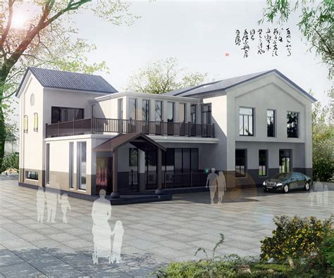 从化私人别墅中式700-中式-广东纵横建设设计工程有限公司