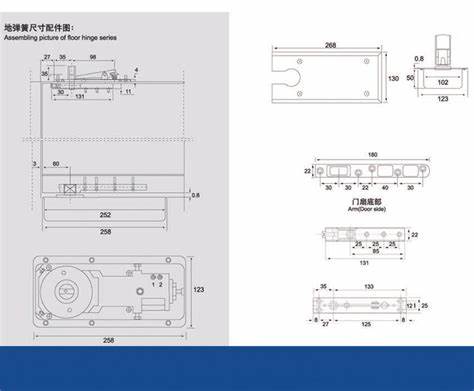 玻璃門(mén)地彈簧怎樣調(diào)整90度