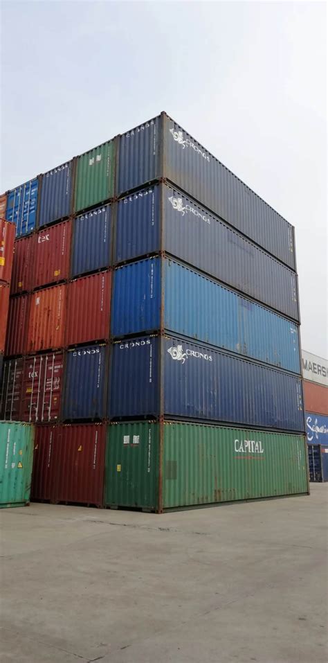 二手海运箱 钢制结构集装箱 旧货柜出租做仓库 6米小箱特价出售中-阿里巴巴