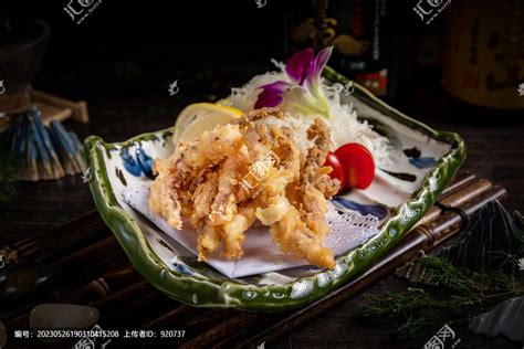 香酥鱿鱼须,日韩料理,食品餐饮,摄影素材,汇图网www.huitu.com