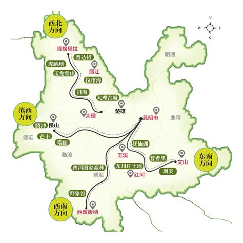 云南旅游4条经典路线，有热门路线以及小众路线 - 必经地旅游网