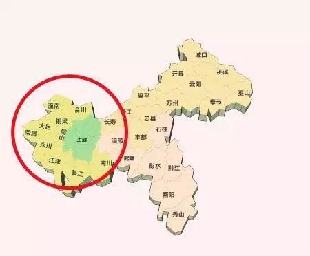 潼南是重庆最平的区县,重庆区县辖区,重庆区县_大山谷图库