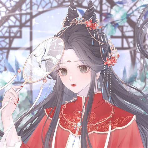 古风富二代女生头像动漫