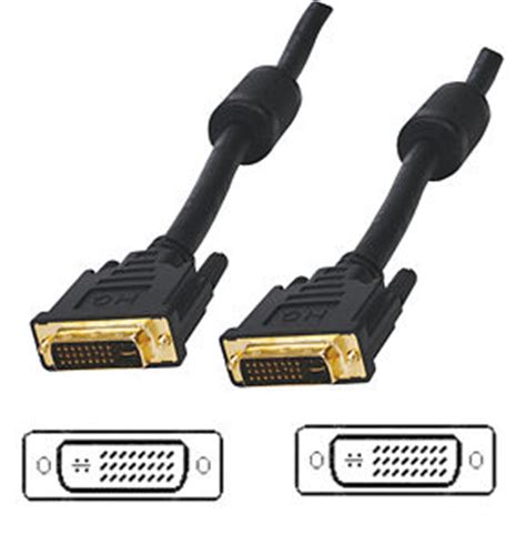 5m DVI-I Cable Premium Dual Link | TVCables