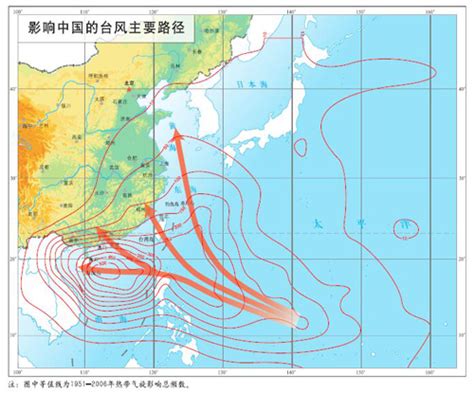 台风的典型移动路径-中国气象局政府门户网站