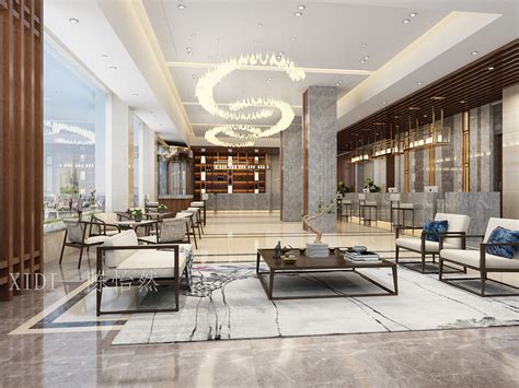 现代新中式酒店家具整体方案 HTTF07 - 酒店客房家具 - 经典福元酒店家具
