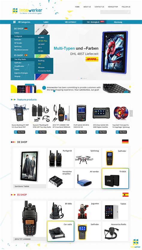 ebay店铺首页设计 网页设计 2016作品|网页|电商|陳理查 - 原创作品 - 站酷 (ZCOOL)