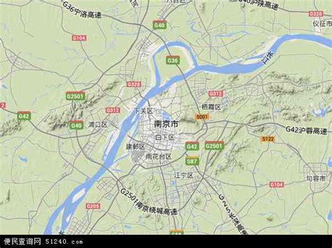 南京市最新电子地图-