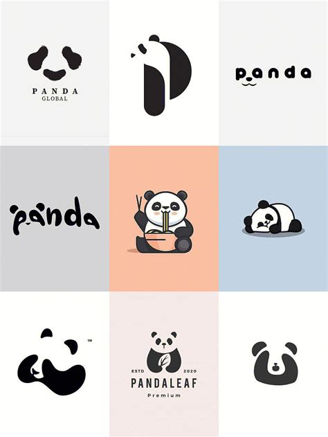 logo设计熊猫|UI|图标|翻身不咸鱼 - 原创作品 - 站酷 (ZCOOL)