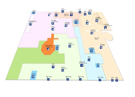 机场地图-三亚凤凰国际机场-官方网站