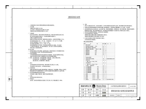 110-A2-3-S0102-07 消防泵房设计说明及设备材料表.pdf_电气资料_土木在线