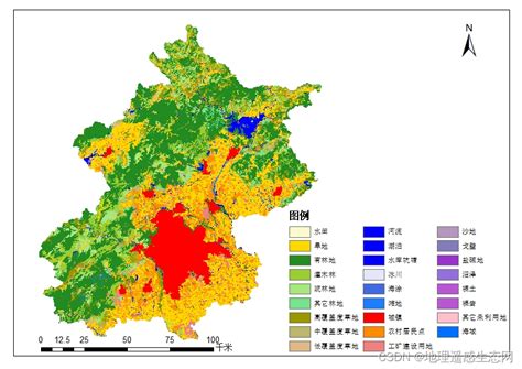 2020年北京市10米土地覆盖数据-地理遥感生态网