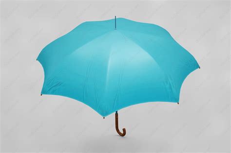 高清雨伞太阳伞贴广告伞图样机PSD模板-11